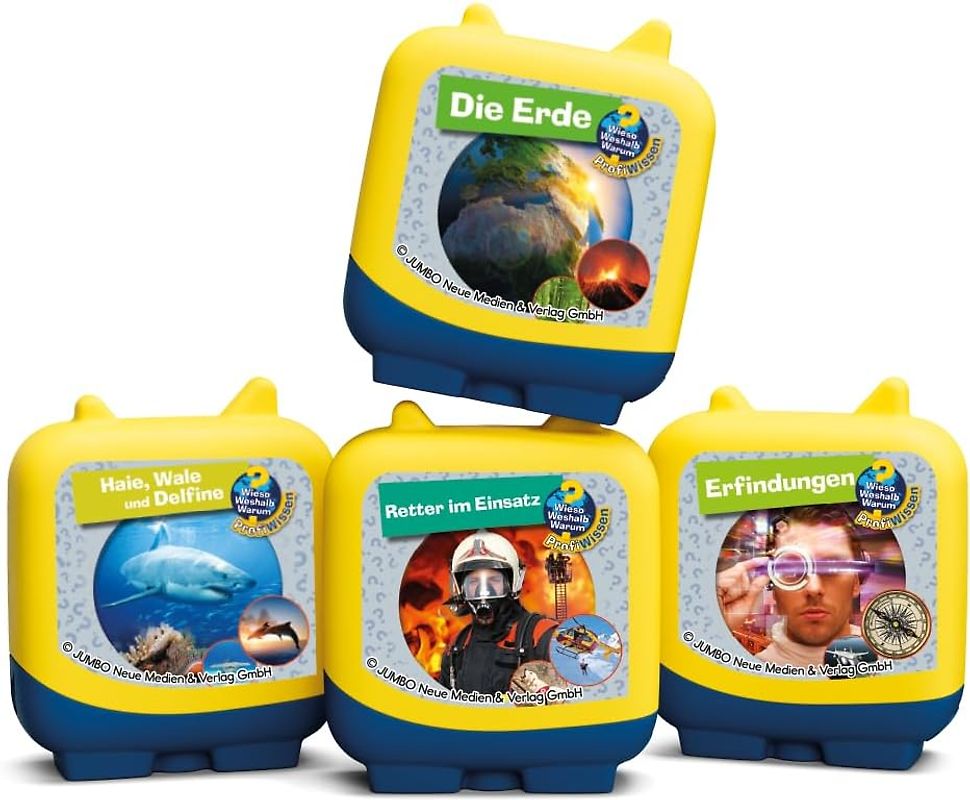 Clever Tonies®: Wieso? Weshalb? Warum? Profiwissen [4 Clever Tonies Set]