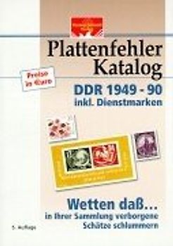 Plattenfehlerkatalog DDR 1949-90