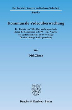 Kommunale Videoüberwachung.