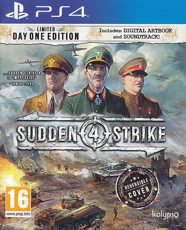 Sudden Strike 4 [Limited Day One Edition, inkl. Reversible Cover, UK Import] PlayStation 4