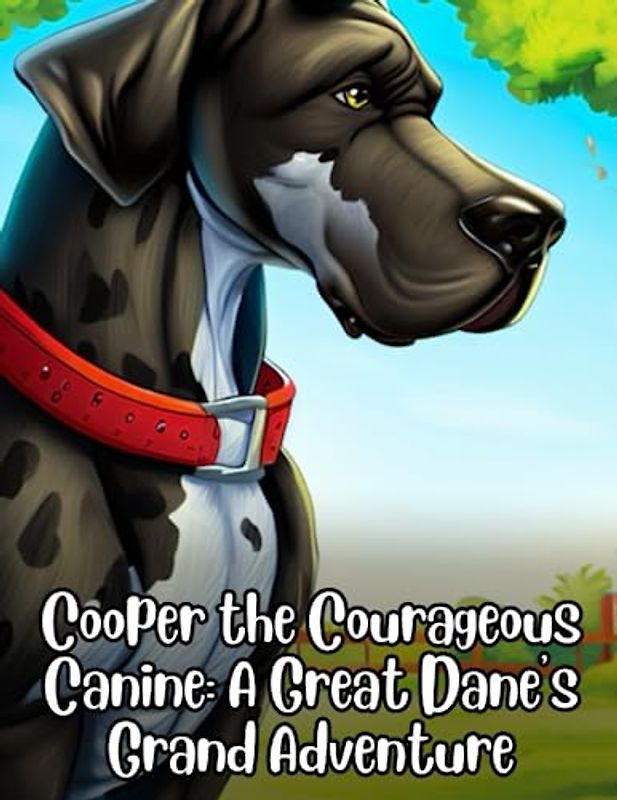 Cooper the Courageous Canine - A Great Dane's Grand Adventure: Short Story for kids about Great Dan, Perseverance & Self-Confidence I A Motivational Book For kids I Gift for kids.