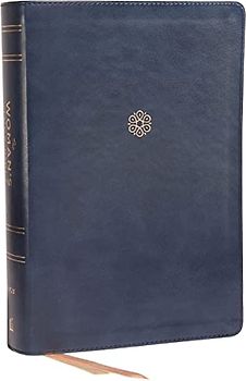 Niv, the Woman's Study Bible, Leathersoft, Blue, Full-Color, Thumb Indexed