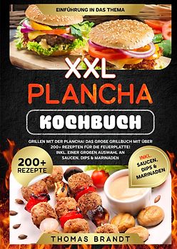 XXL Plancha Kochbuch