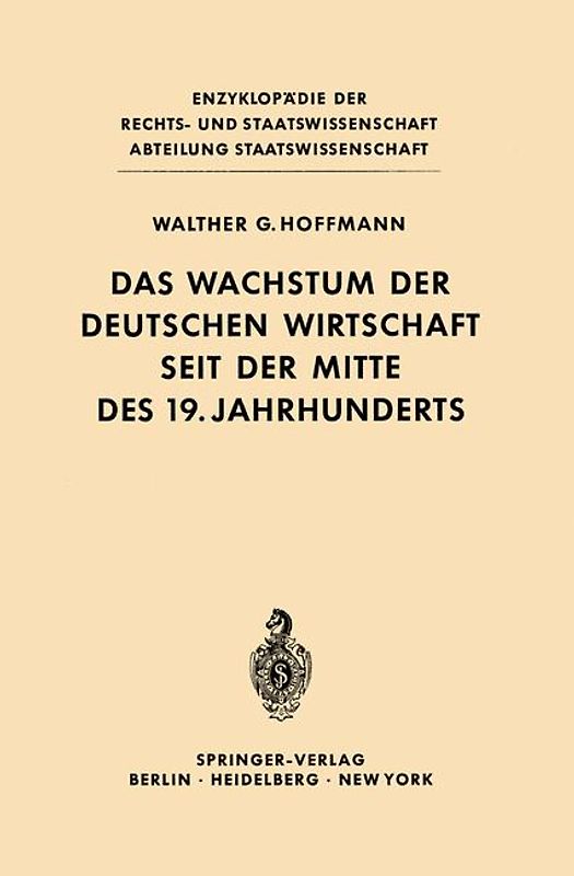 Das Wachstum der deutschen Wirtschaft seit der Mitte des 19. Jahrhunderts