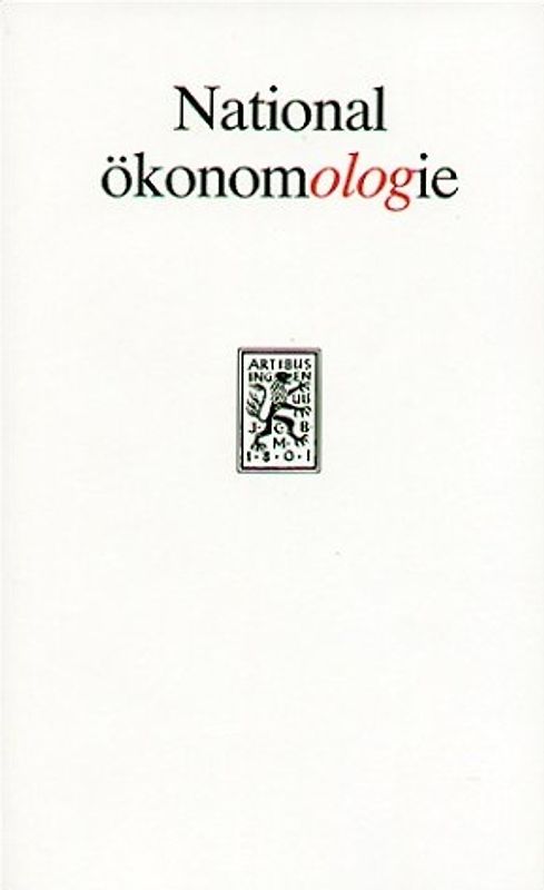 Nationalökonomologie