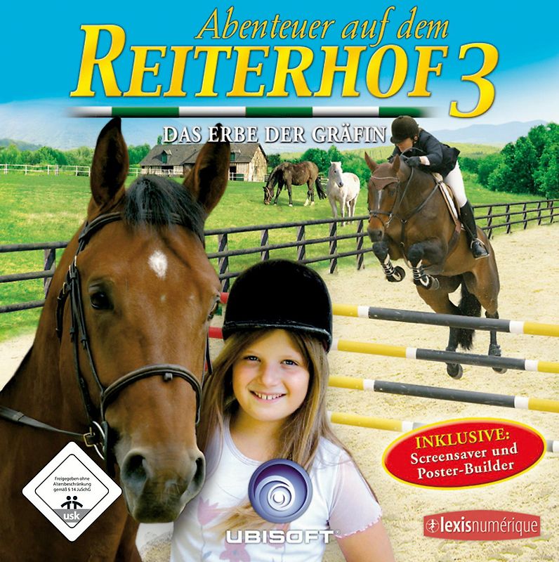 Abenteuer auf dem Reiterhof 3 Das Erbe der Gräfin [Software Pyramide] PC Spiele