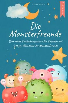 Die Monsterfreunde - Erstlesebuch 1. Klasse: Spannende Entdeckungsreisen für Erstleser mit lustigen Abenteuer der Monsterfreunde. Lesen lernen 1. Klasse für Mädchen und Jungen