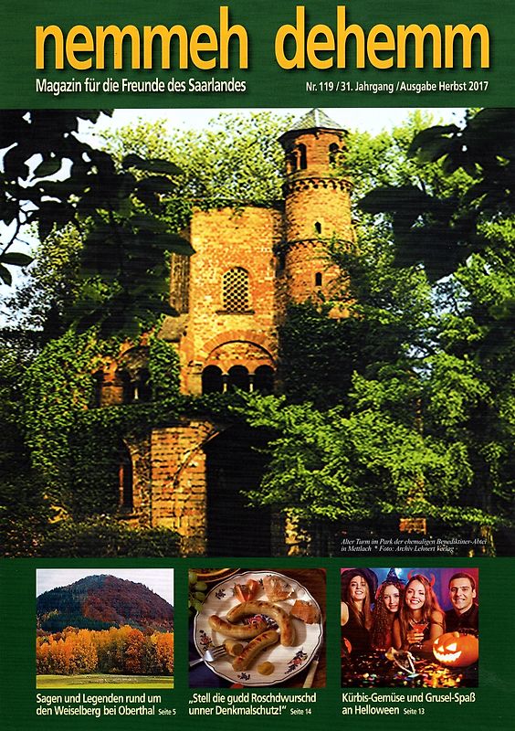 Nemmeh dehemm - Nr. 119 - Ausgabe Herbst 2017