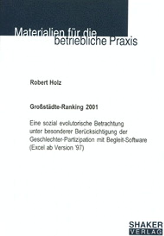 Grossstädte-Ranking 2001