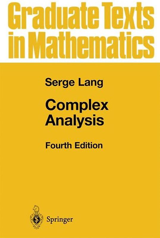 Complex Analysis