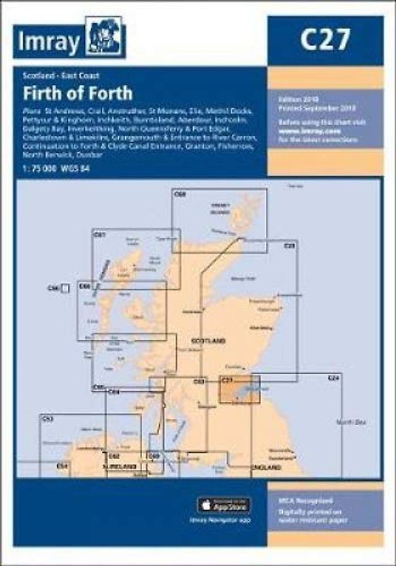 C27 Firth of Forth, Imray Chart