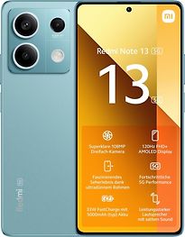 Image of Xiaomi Redmi Note 13 5G Dual SIM 256GB ocean teal (Refurbished)