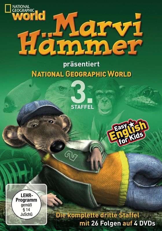 Marvi Hämmer präsentiert National Geographic World - 3.Staffel DVD