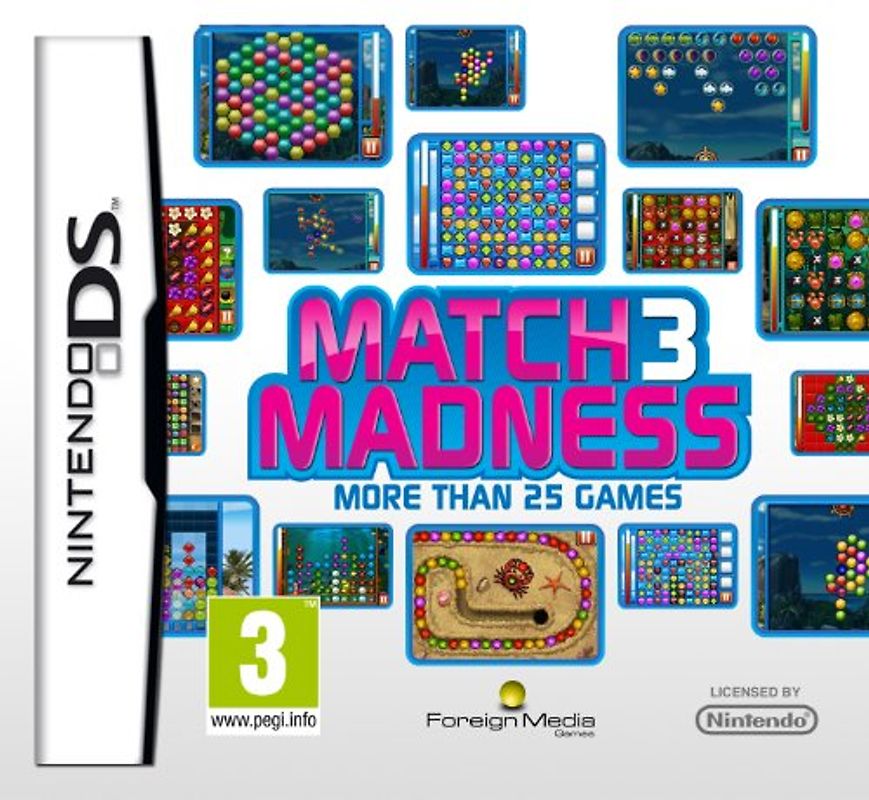 Match 3 Madness [Internationale Version] Nintendo DS
