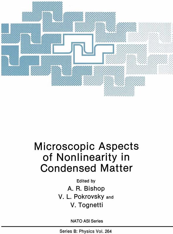 Microscopic Aspects of Nonlinearity in Condensed Matter