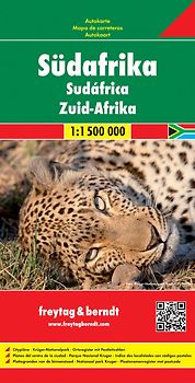 Südafrika, Autokarte 1:1.500.000