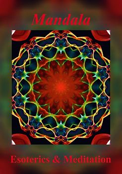 Mandala - Esoterics & Meditation (Stand-Up Mini Poster DIN A5 Portrait)