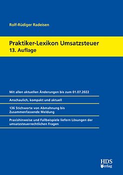 Praktiker-Lexikon Umsatzsteuer