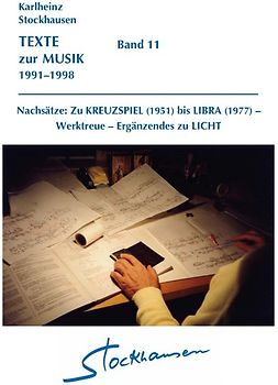 TEXTE zur MUSIK 1991–1998  Band 11