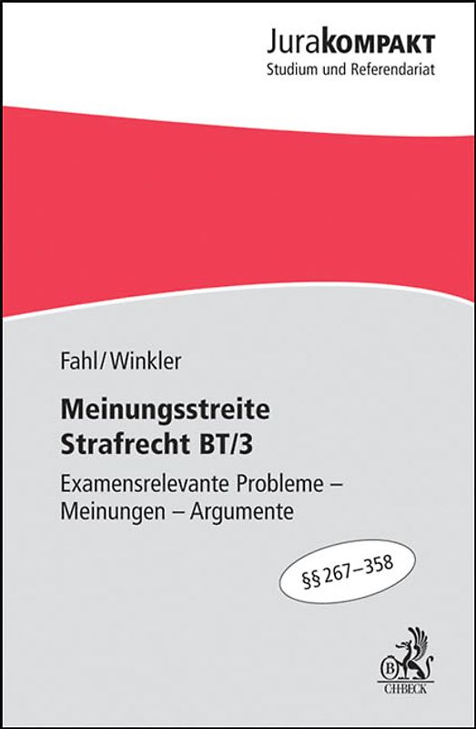 Meinungsstreite Strafrecht BT/3