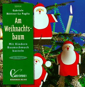 Am Weihnachtsbaum. Mit Kindern Baumschmuck basteln