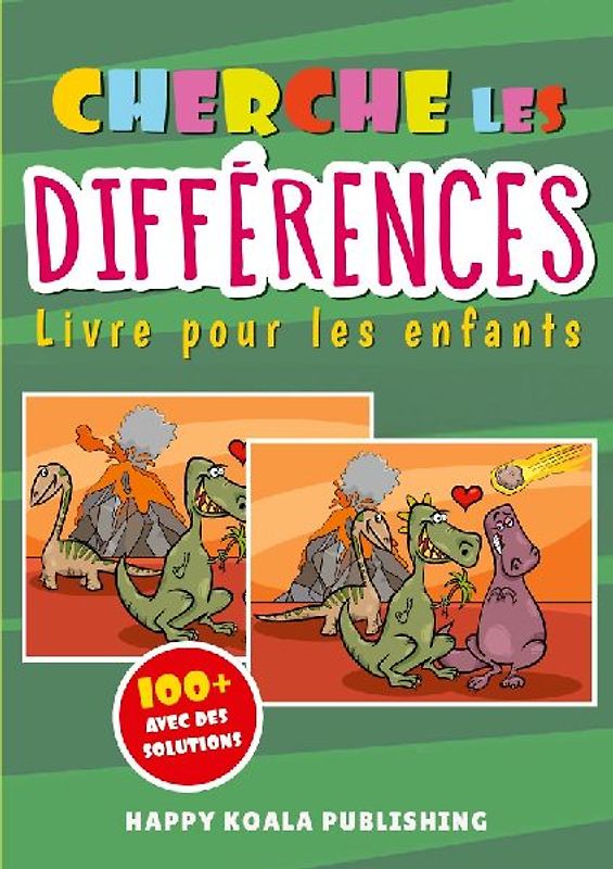Cherche les Différences Livre d'activités pour les Enfants