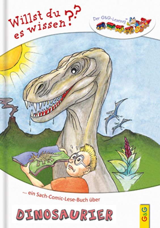 LESEZUG/Willst du es wissen? Ein Sach-Comic-Lese-Buch über Dinosaurier