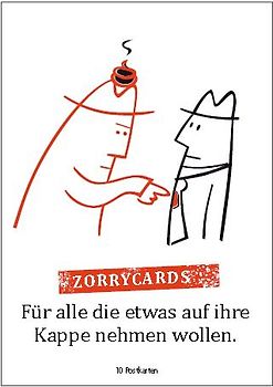 Zorrycards - Für alle, die etwas auf ihre Kappe nehmen wollen