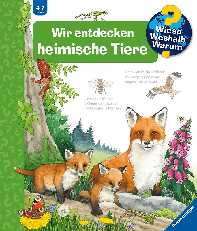 Wieso? Weshalb? Warum? Band 71 - Wir entdecken heimische Tiere