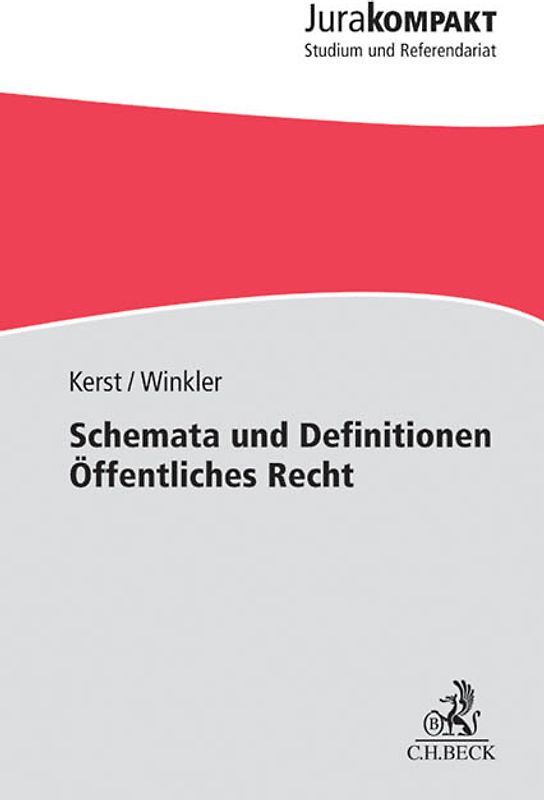 Schemata und Definitionen Öffentliches Recht