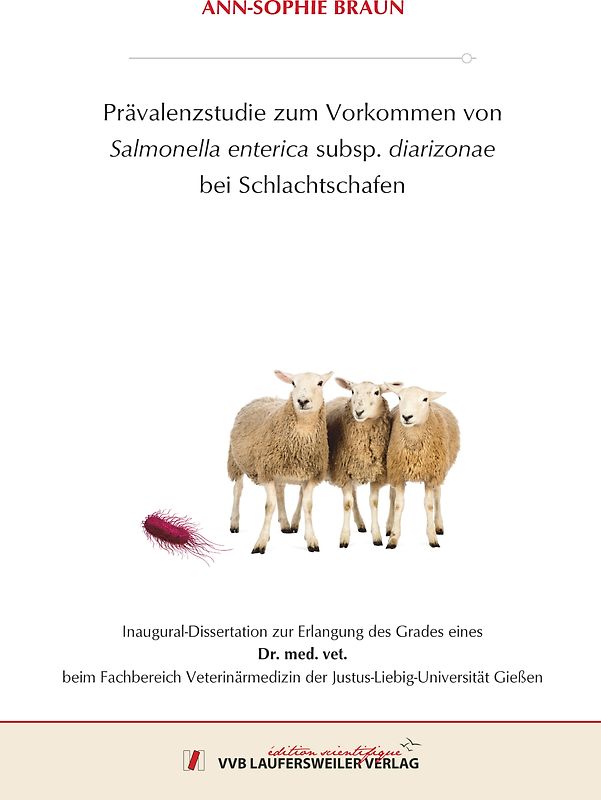 Prävalenzstudie zum Vorkommen von Salmonella enterica subsp. diarizonae bei Schlachtschafen