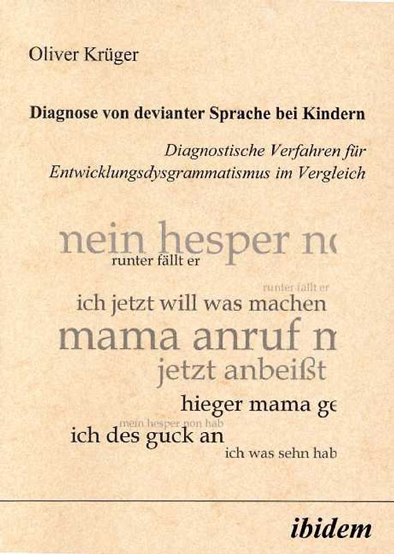 Diagnose von devianter Sprache bei Kindern