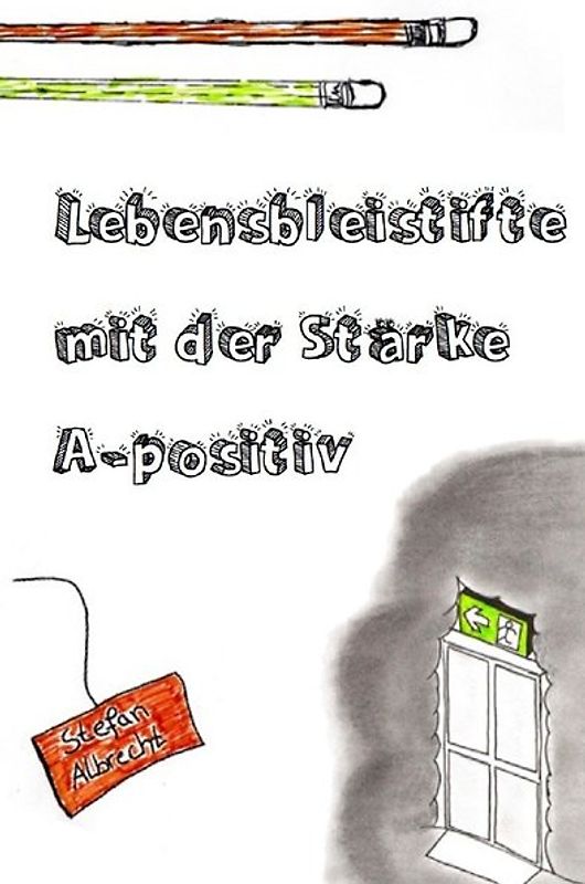 Lebensbleistifte mit der Stärke A-positiv