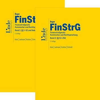 FinStrG | Finanzstrafgesetz - Paket Bd. 1+2