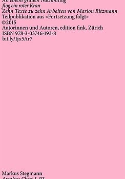 An einem grauen Nachmittag flog ein roter Kran