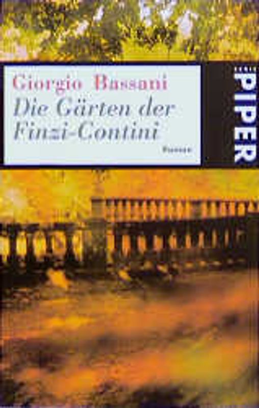 Die Gärten der Finzi-Contini. Roman