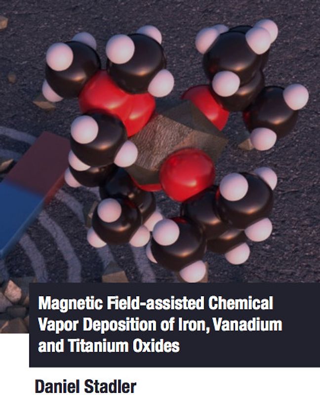 Magnetic Field-assisted Chemical Vapor Deposition of Iron, Vanadium and Titanium Oxides