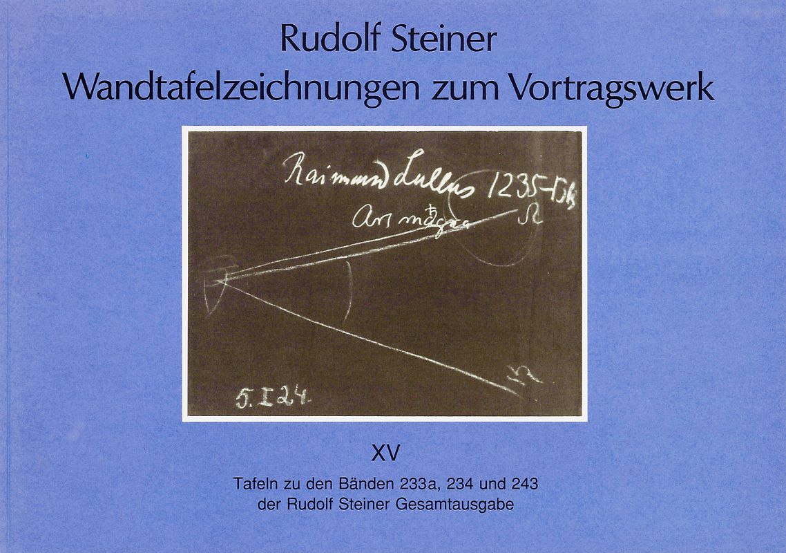 Wandtafelzeichnungen zum Vortragswerk, Bd. XV