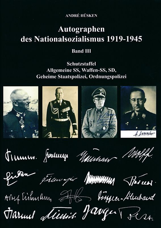 Autographen des Nationalsozialismus 1939-1945