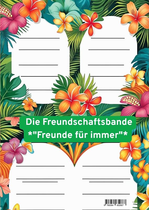 Die Freundschaftsbande *"Freunde für immer"*