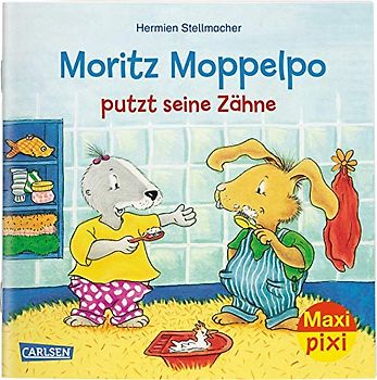 Maxi Pixi 294: VE 5: Moritz Moppelpo putzt seine Zähne (5x1 Exemplar) (294)
