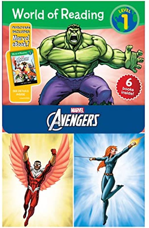 World of Reading Avengers Boxed Set