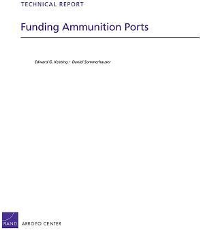 Funding Ammunition Ports