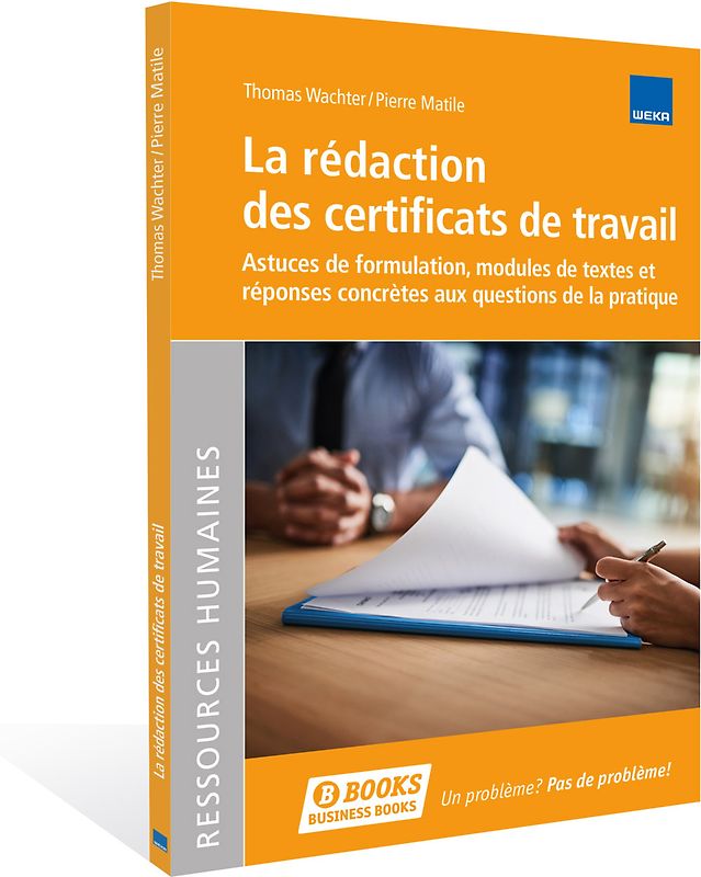 La rédaction éprouvée des certificats de travail