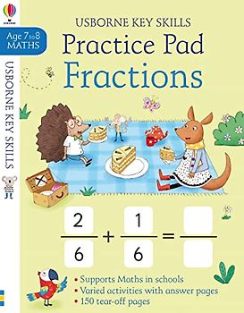 Fractions Practice Pad 7-8 (Key Skills): 1