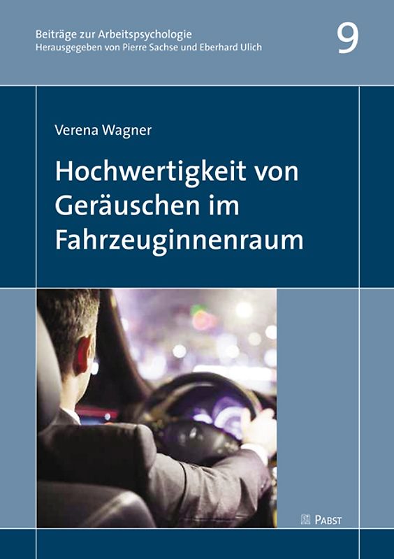 Hochwertigkeit von Geräuschen im Fahrzeuginnenraum