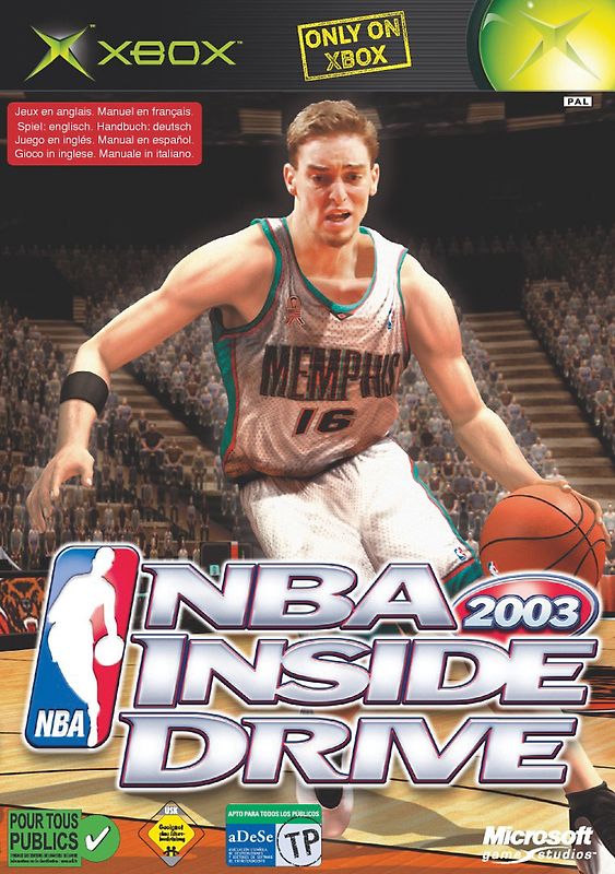 NBA Inside Drive 2003 Xbox