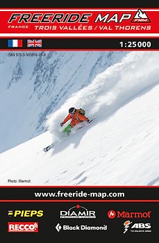 Freeride Map Les Trois Vallées / Val Thorens