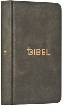 Die Bibel – Schlachter 2000 – Miniaturausgabe (illustrierter fester Einband – Antikleder-Optik)