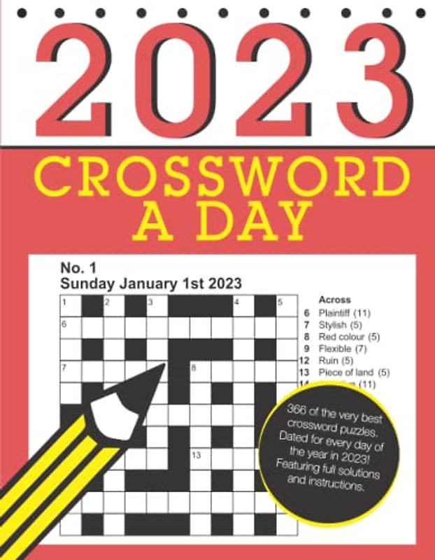Crossword a Day 2023: 366 dated crossword puzzles
